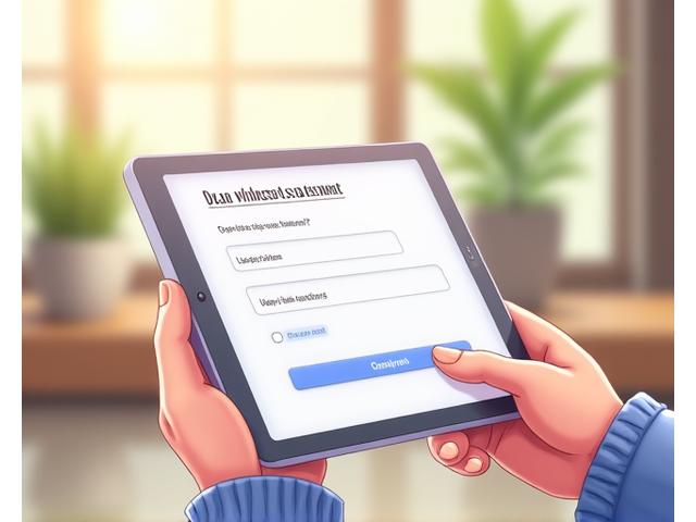 Interactive assessment tool user interface preview with progress bar and questions